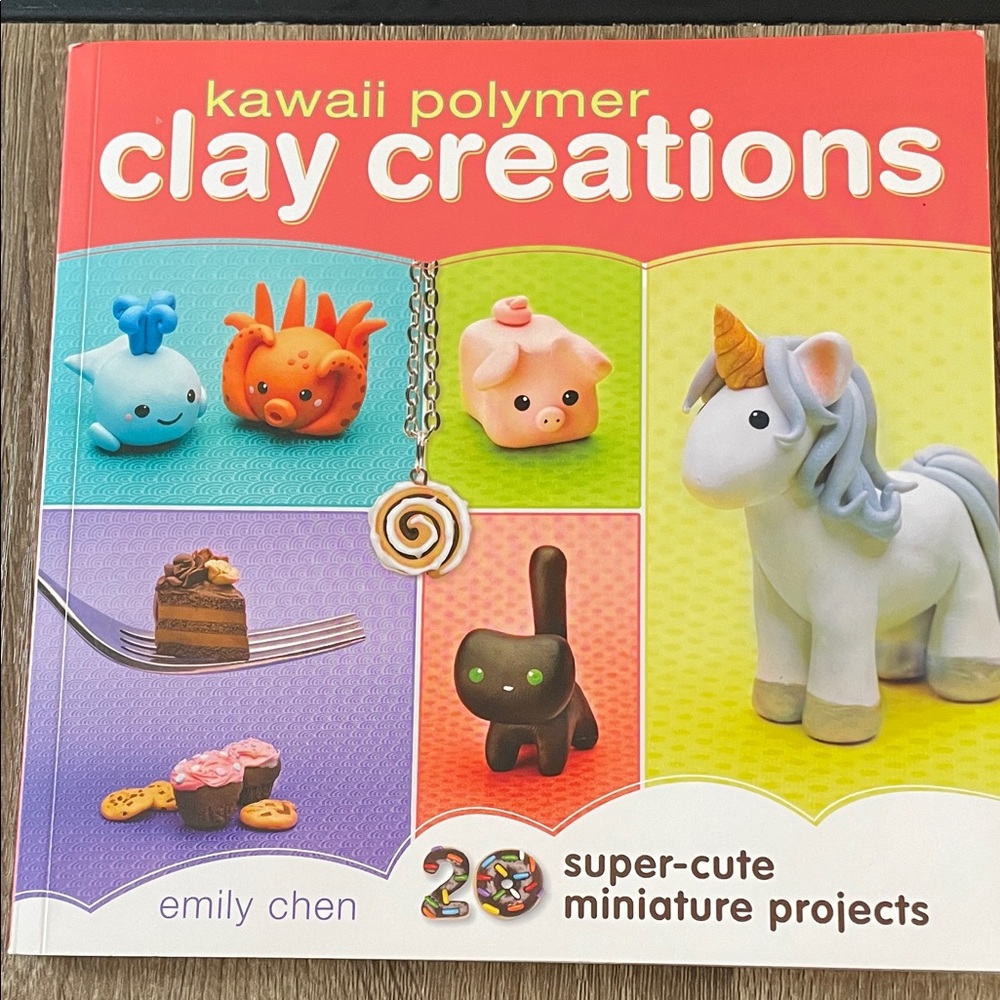 🔥 2/$25 - Kawaii Polymer Clay Creations Book